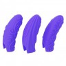 170147 Набор фиолетовых силиконовых насадок на пальцы 3 шт