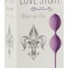 3006-05 Вагинальные шарики Love Story Fleur-de-lisa Violet Fantasy