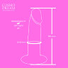 15015 Розовая втулка Cosmo Dream 10 см