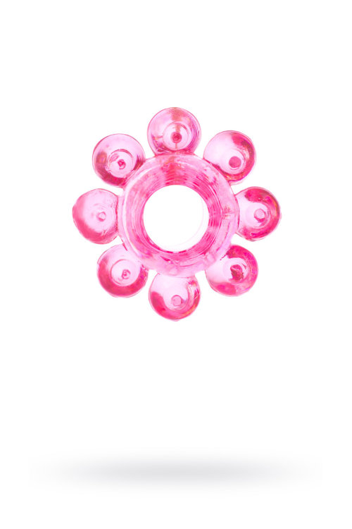 818001 Кольцо гелевое розовое