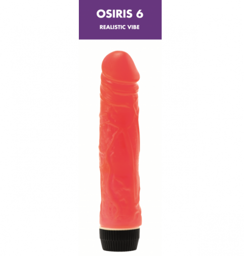 207 Вибратор гелевый розовый Osiris 6 Realistic