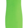 70232-7 Вибратор 17,5 см зеленый (пластик с силиконовым напылением)