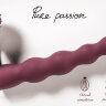 1203-02 Вибронасадка для Двойного Проникновения Pure Passion Farnell Wine Red