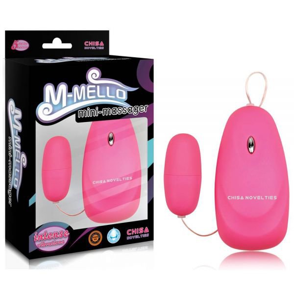 02638 Виброяйцо розовое M-mello 6 см