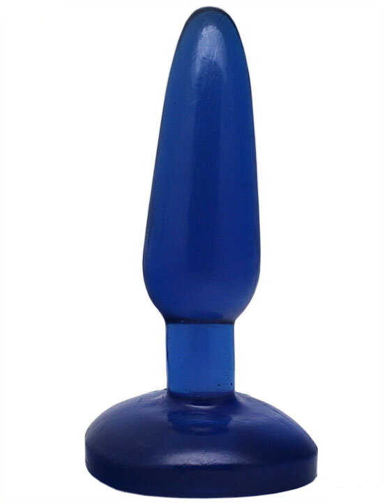30143 Пробка анальная Honey Dolls синяя 16 см х 3,5 см