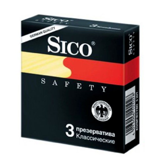 Сико Safety 3 шт.(презервативы)
