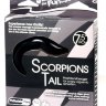 00700010 Вибромассажер простаты черный Scorpions Tail