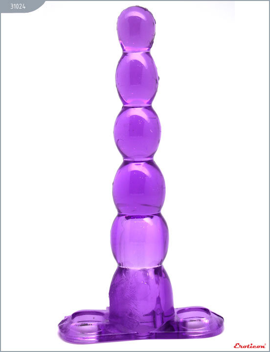 31024 Анальный плаг фиолетовый 16 см