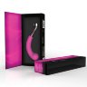 8070-00 Дизайнерский фаллоимитатор стекло + силикон Key by Jopen  розовый