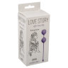 3008-01 Вагинальные шарики Love Story Empress Lavender Sunset