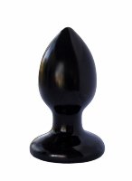 420700 Плаг анальный черный 10,5 см х 4,2 см