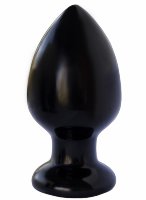 420900 Плаг анальный черный 13,5 см х 6,2 см