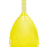 01-143 Силиконовая менструальная чаша жёлтая S