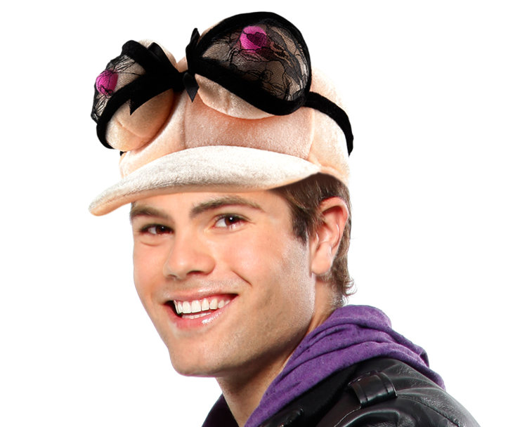 508101 Плюшевая кепка сувенир Boobie Hat