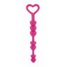 4560-02 Силиконовая цепочка Lia Love Beads розовая