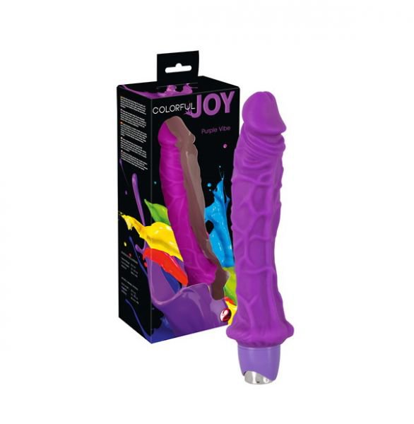 582360 Вибратор Joy ярко-фиолетовый