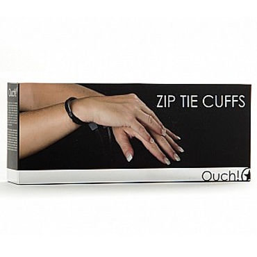 022 Наручники Ouch Zip Tie Cuffs тонкий пластик