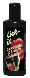 620580 Желе съедобное Lick-it шампанское с клубникой 50 мл