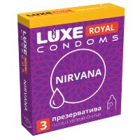 Люкс Рояль презервативы Nirvana двойное увлажнение 3 шт
