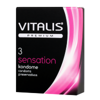 Виталис презервативы sensation (с кольцами и точками) 3 шт
