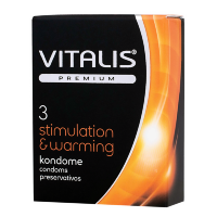 Виталис презервативы warming (с возбуждающим эффектом) 3 шт