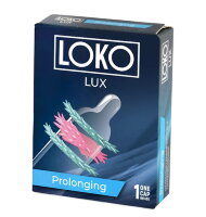 Локо LUX презерватив с продлевающей смазкой 1 шт.