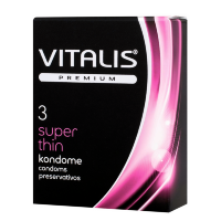Виталис презервативы super thin (ультратонкие) 3 шт