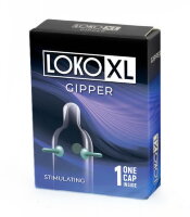 Локо GIPPER презерватив XL с продлевающей смазкой 1 шт.