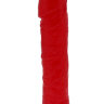 30006 Фаллоимитатор гелевый красный 16,5 см х 4 см