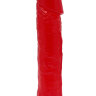 30006 Фаллоимитатор гелевый красный 16,5 см х 4 см