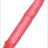 30400 Имитатор двусторонний гнущийся розовый 36 см х 4,5 см