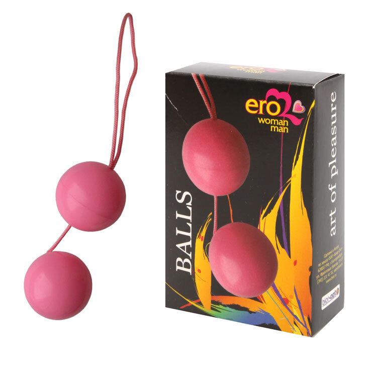10097 Розовые вагинальные шарики "BALLS"