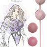 3013-01 Набор cменных вагинальных шариков Love Story Valkyrie Pink
