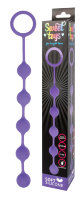40180-5 Анальная цепочка фиолетовая 23 см