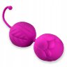 12092016-1 Шарики фиолетовые силиконовые Цветок