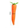 0710-4 Вибромассажер Морковка силикон USB 30 режимов