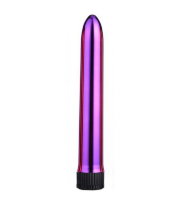 14040 Фиолетовый вибратор пластик 15 см
